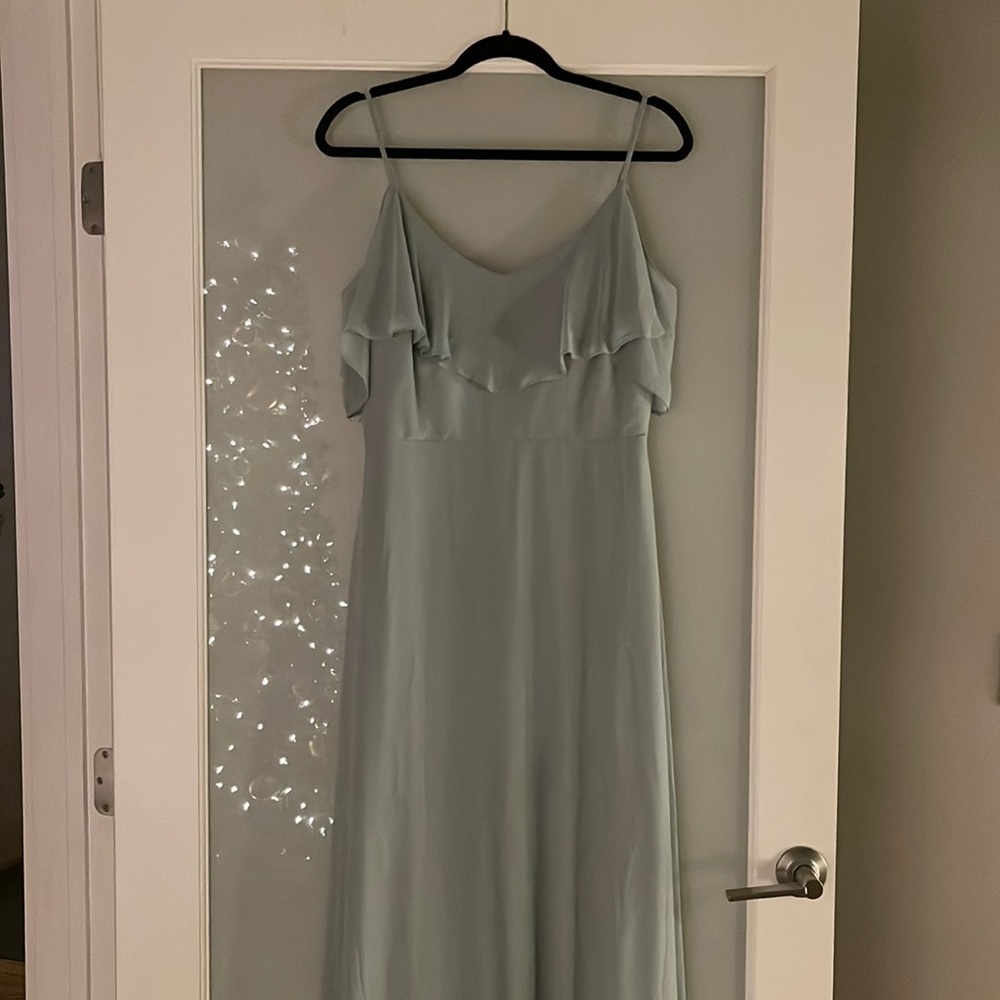 Birds Grey - SAGE - Jane Convertible Dress - L